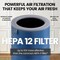 Edendirect HEPA Air Purifier with WiFi and Sleep Mode 900 Sq Ft Coverage 99 point 97 percent Cleaner ZR-AIR-8001Y - alternate 6