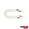 Extreme Max Extreme Max 3006.3048 BoatTector Bungee Dock Line Value 2-Pack - 7', Yellow/White 3006.3048 - alternate 1