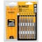 Dewalt 10 Pc. T-Shank Jig Saw Blade Set with Case DW3741C - alternate 2
