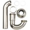 Do It Best 1-1/2'' ABS Decorative Brushed Nickel P-Trap with 1-1/4'' Reducer Washer DIB400BN - alternate 1