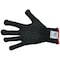 Workhorse Color-Coded Cut-Resistant Hand Protection Gloves, FDA-Compliant, A8, 13 Gauge WH A513-BLK-XL - alternate 1