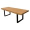 Homeroots 70" Natural And Black Solid Wood And Iron Live Edge Coffee Table 569545 - alternate 5