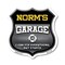 Signmission Norm's Garage I Can Fix Everything But Stupid, 6 Inch X 6 Inch, Plastic Sign SHI-P-6-490-NORM - alternate 1