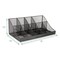 Mind Reader Network 11-Compartment Coffee Cup and Condiment Countertop Organizer, 9.5 x 17.88 x 6.63, Black COMORGMESH-BLK - alternate 13