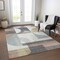 Homeroots 3' X 5' Rust Gray And Ivory Geometric Washable Indoor Outdoor Area Rug 617992 - alternate 9