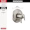 Delta Kayra Monitor 17 Series Valve Trim Only T17033-SS - alternate 3