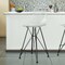 Leisuremod Cresco Acrylic Barstool - Modern ABS Plastic Counter Stool with Steel Legs & Footrest CRBL-30CL - alternate 8
