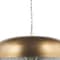 Homeroots Gold Single Metal Dimmable Ceiling Light With Gold Shades 611632 - alternate 4