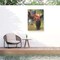 Trademark Fine Art Outdoor Canvas Art - Sheila Golden 'The Black Vase' Wall Art for Patios, or Gardens SG08929-OC1824WR - alternate 6