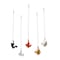 Homeroots Set of Five Black Gold Orange Silver White Resin Climbing Man Hanging Dimensional Sculpture, 5PK 544461 - alternate 1