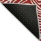 Homeroots 8' X 10' Red And Ivory Abstract Washable Indoor Outdoor Area Rug 599751 - alternate 9