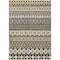 Homeroots 5' X 8' Charcoal Gray And Gold Quatrefoil Washable Indoor Outdoor Area Rug 583211 - alternate 8