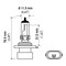 Hella BULB/HB4A 12V 55W P22D T4, 2PK  9006XS - alternate 2