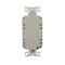 Eaton Wiring Devices Eaton Tamper-Resistant GFCI Receptacle, 125 V, 15 A, NEMA: NEMA 5-15R, Back, Side Wiring, White TRGF15W-3-L - alternate 6