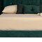 Homeroots Green Wood And Tufted Velvet Queen Bed Frame 486219 - alternate 6