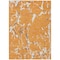 Homeroots 5' X 8' Orange Brown And Ivory Striped Washable Indoor Outdoor Area Rug 600913 - alternate 9