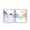 C-Line Products 8-1/2" x 11" Assorted 8-Pocket Spiral-Bound Poly Portfolio, 12EA/DS, 6DS/CT 33080-DS - alternate 9