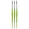 Da Vinci FIT Synthetics Student Brush, Synthetic, Acrylic & Tempera, Round, Series 373, Size 12, 3PK VA-373_12 - alternate 1