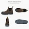 Handpoint 802 Mens 6 in Soft Toe Work Boots-Nubuck Leather Slip-On Safety Boots, KEVLAR, 7.5 COF802D-7.5 - alternate 8