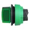 Schneider Electric Head for illuminated selector switch, Harmony XB5, plastic, green handle, universal LED, 3 positions, left to center ZB5FK1733 - alternate 5