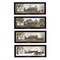 Homeroots Set Of Four Holiday Seasons on the Farm Black Framed Print Wall Art, 4PK 406217 - alternate 1