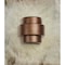 Luxury Lighting Fasciato 10 in Tall Ceramic Outdoor Wall Light, Rubbed Bronze Paint Finish, 2PK (2) 128-00-ABr-ud-7 - alternate 3