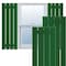Ekena Millwork True Fit PVC Four Board Spaced Board-n-Batten Shutters, Viridian Green , 23W x 32H, PR TFP101SBF23X032HG - alternate 1