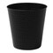 Happimess Axel Modern Minimalist Hammered Steel 2-Gallon Wastebasket, Matte Black HPM1110A - alternate 6