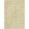 Homeroots 5' X 8' Wheat Gold And Ivory Geometric Washable Indoor Outdoor Area Rug 577608 - alternate 8