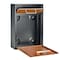 Mail Boss Olympus Locking Wall-Mount Drop Box, Wood Grain, 16-Gauge Steel 805938 - alternate 6