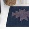 Jonathan Y Chayton Minimalist Geometric Non-Slip Machine-Washable Navy/Purple 5 ft. x 8 ft. Area Rug WSH110F-5 - alternate 8