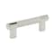 Amerock Bronx 3 in & 3-3/4 in 76mm & 96 mm Center-to-Center Polished Nickel Cabinet Pull BP36557PN - alternate 1