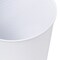 Happimess Remi Modern Classic Textured Steel 2 Gal Waste Bin, Matte White, 2PK HPM1112D-SET2 - alternate 5