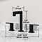 Vigo Sterling Two Handle Three-Hole Widespread Bathroom Faucet in Matte Black VG01304MB - alternate 7