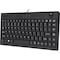Adesso AKB-310UB Mini Trackball Keyboard - USB - 87 Keys - Black AKB-310UB - alternate 1