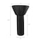 Jonathan Y Archer 37" Modern Minimalist Pleated Shade Floor Lamp, Black JYL9104A - alternate 9