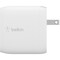 Belkin BOOST CHARGE Dual USB-A Wall Charger + Lightning to USB-A Cable, White WCD001DQ1MWH - alternate 11
