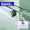 Anzzi 76'' x 57-60'' Sliding Frameless Shower Door in Brushed Nickel with Alcove Left Drain Shower Base SD-5902302L-BN - alternate 10