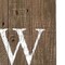 Homeroots 5ft Rustic Espresso Brown And White Front Porch Welcome Sign 384913 - alternate 5