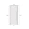 Vdomdoors Front Exterior Prehung Metal-Plastic Door, Manux 8415 White Silk, Office Commercial and Residential MANUX8415EXD-WS-W36xH80-RH - alternate 4