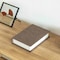 Vintiquewise 8in Classic Linen-Covered MDF Vintage-Style Book Box Storage Case for Keepsakes, Gray QI004856.DK - alternate 7