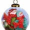 Homeroots Snowman Family Bless Our Family Wordings Hand Painted Mouth Blown Glass Ornament 477557 - alternate 1