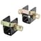 Mytee Products Lashing Winch 2in 4 Left & Right Weld On Track Tie Down Tow Dolly Strap, 4PK LWinch02-Setx4 - alternate 7