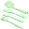 Megachef Mint Green Silicone Cooking Utensils, Set of 12 MGSP-815 - alternate 6
