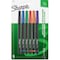 Sharpie Stick Permanent Pen Set, Fine 0.5 mm, Assorted PK6 1976527 - alternate 1