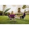 Picnic Time Family Of Brands Sports Chair, Purple 809-00-101-000-0 - alternate 7