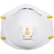 Scotch 3M N95 Sanding and Fiberglass Cup Disposable Respirator Pro-Series Valved White 10 pc 8511HB1-C-PS - alternate 1