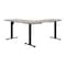 Osp Home Furnishings Primo 60in Sit/Stand, Grey / Black PMO6066-LG - alternate 9