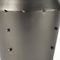 Homeroots 12" Gray Metal Table Vase 608293 - alternate 5