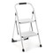 Wrightmaster 2-Step Lightweight Steel Step Stool, 7 ft. Reach with Non-Marring Feet, 330 lbs. Capacity Zoro1172white - alternate 1